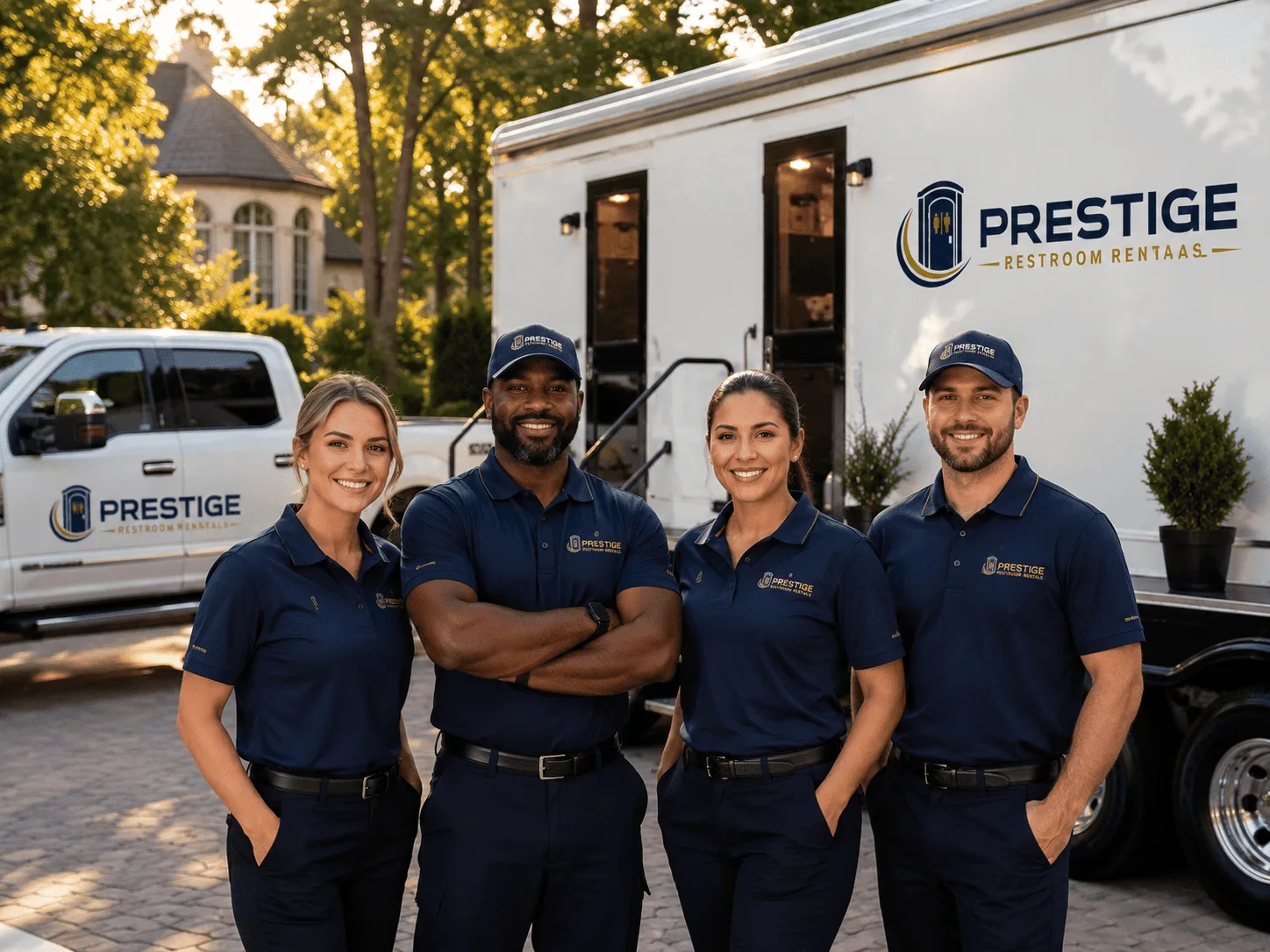 Trusted Luxury Portable Restrooms company in Kenney, IL